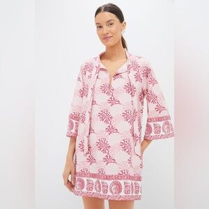 TNUCK BEACH
Dusty Rose Nautilus Shell Marseille Coverup